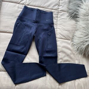 Nike Navy Blue Go Leggings